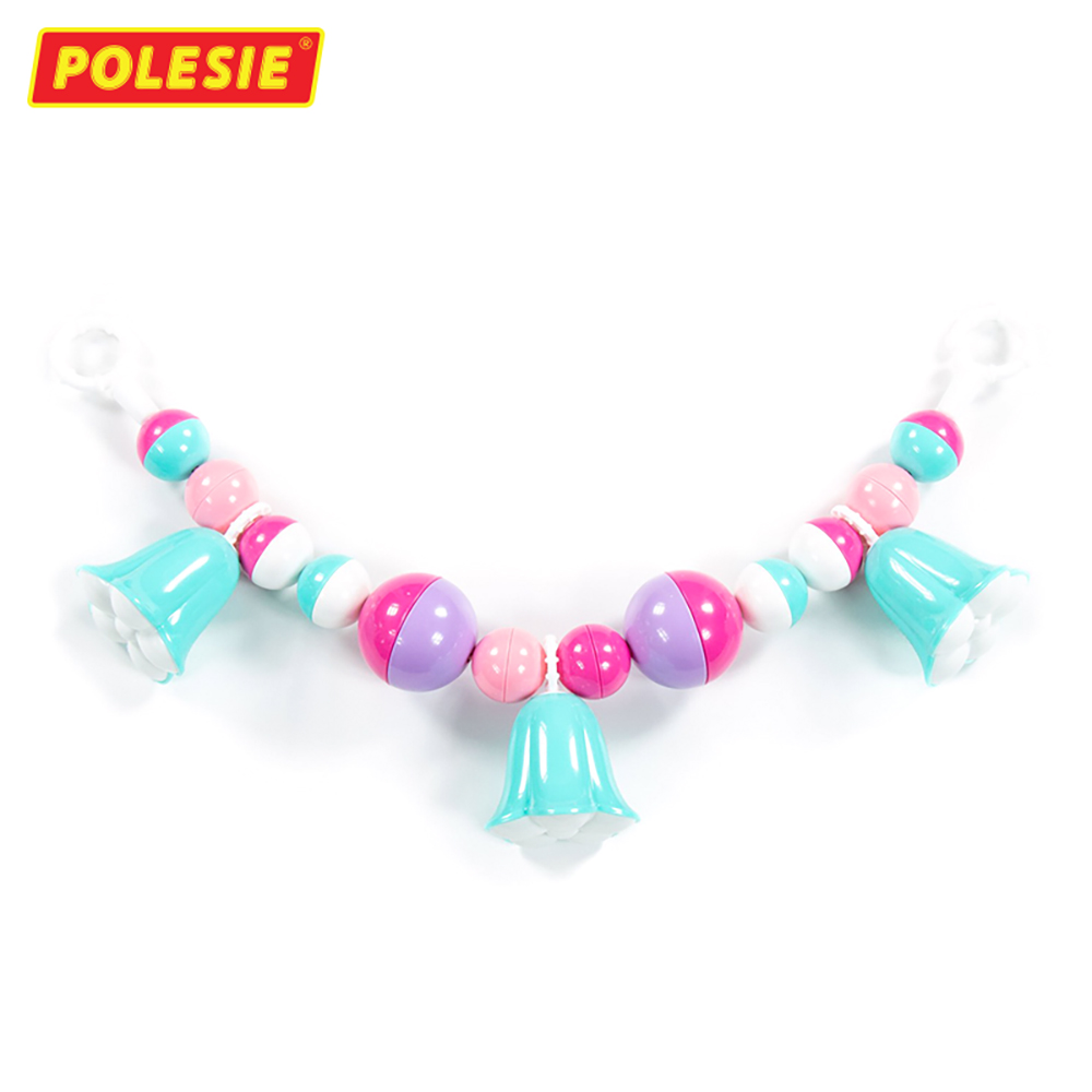 Treo Nôi Quả Chuông Xúc Xắc 51cm,Màu Sắc Kích Thích Thị Giác Cho Bé,Nhựa ABS,Nhập Khẩu Châu Âu,CHÍNH HÃNG,POLESIE 78230