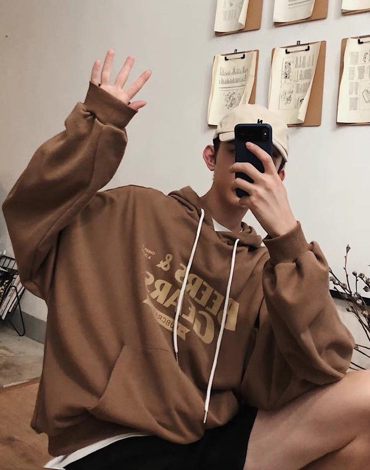 ÁO HOODIE NỈ NGOẠI NÂU