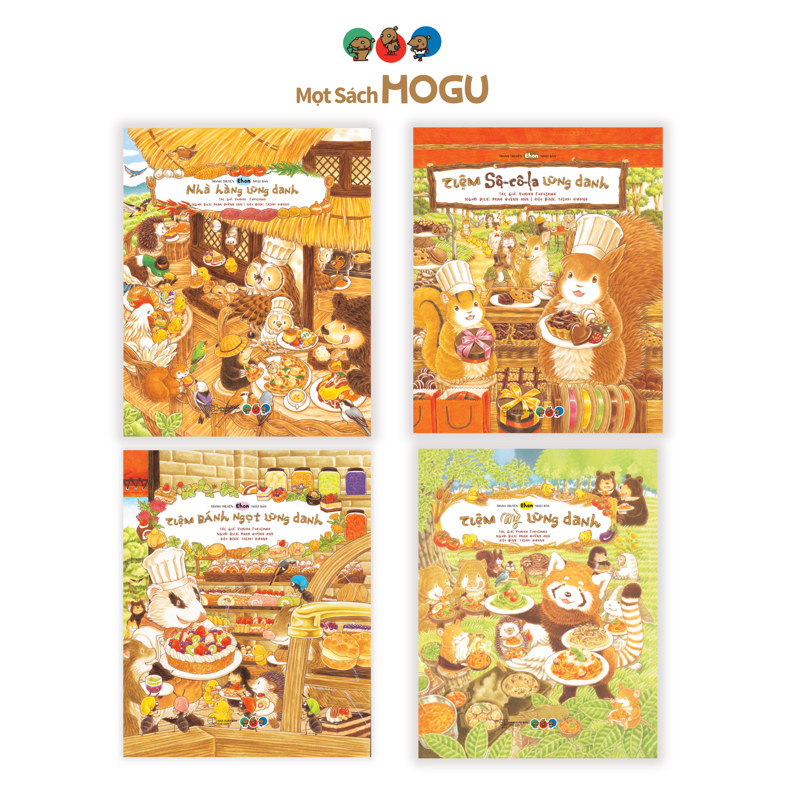 Combo sách Ehon Nhật Bản cho bé từ 3 tuổi - Phát triển tư duy - Combo Giáng sinh lừng danh