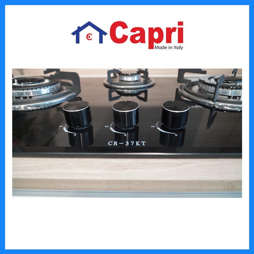 Bếp gas âm 3 lò Capri CR-37KT | Hàng chính hãng