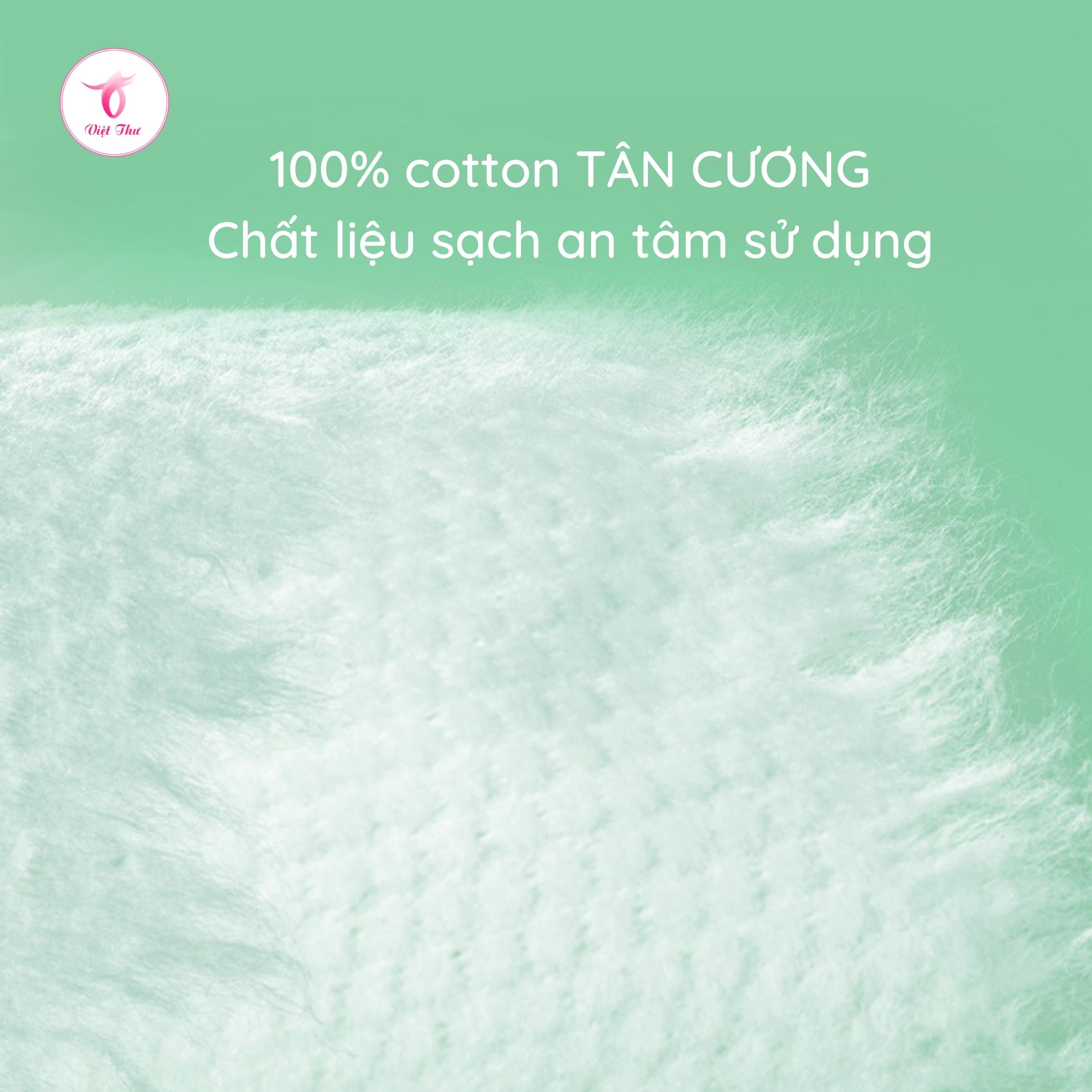 Khăn lau mặt dùng 1 lần Việt Thư, khăn giấy khô cotton Tân Cương cao cấp, siêu mềm, siêu cấp ẩm