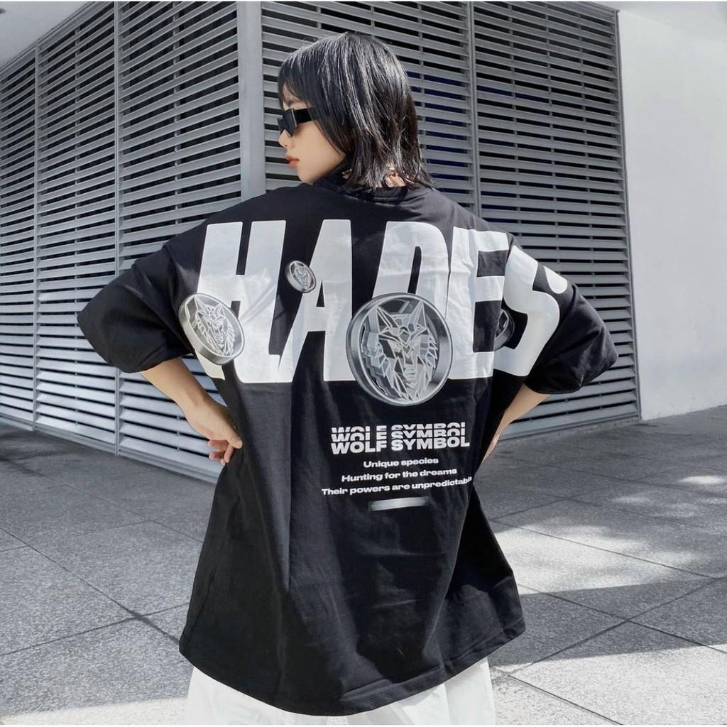 Áo Thun Nam Nữ Local Brand Hades Tay Lỡ Oversize Unisex Full Mạc