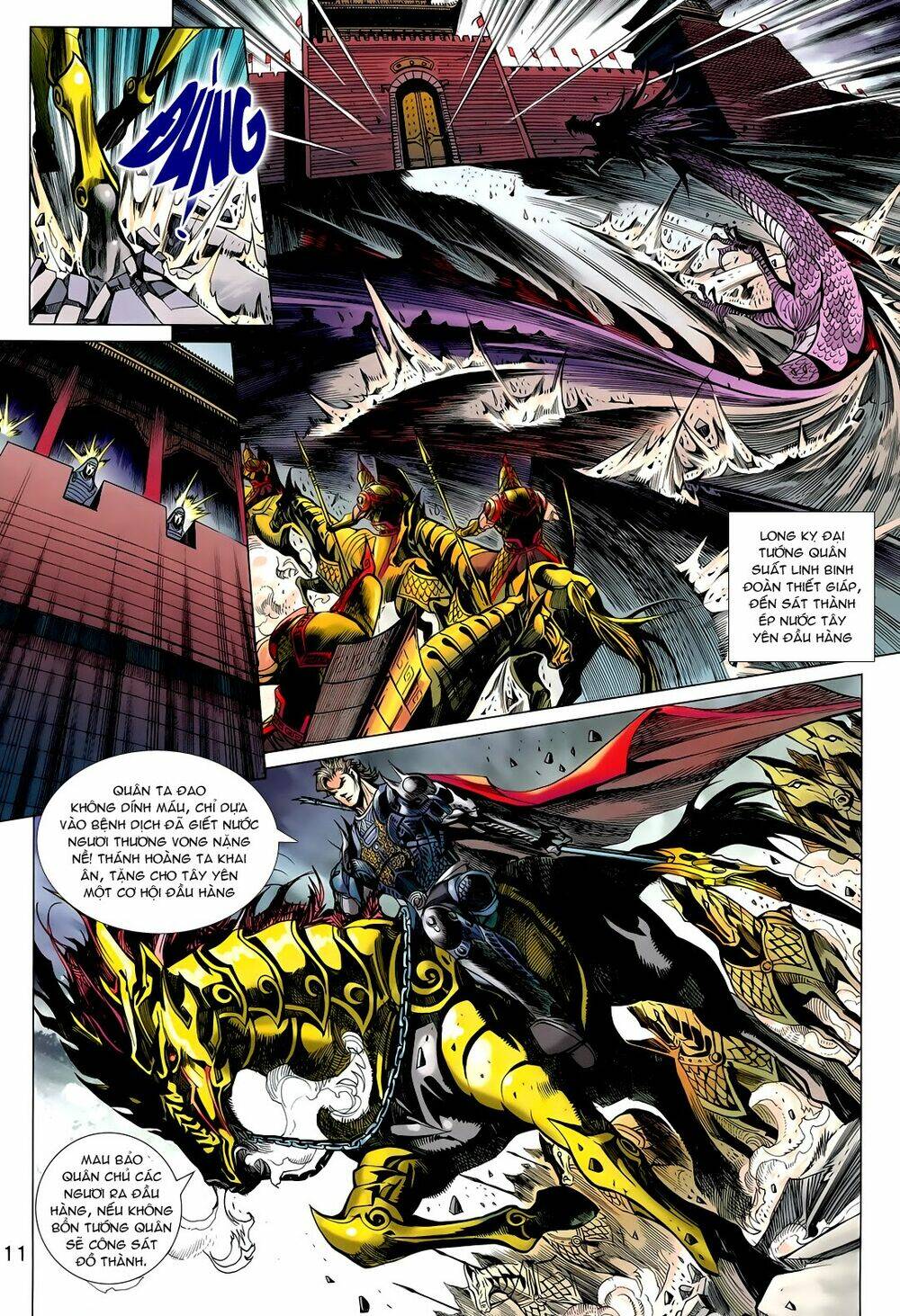 thần binh vấn thiên chapter 14 11