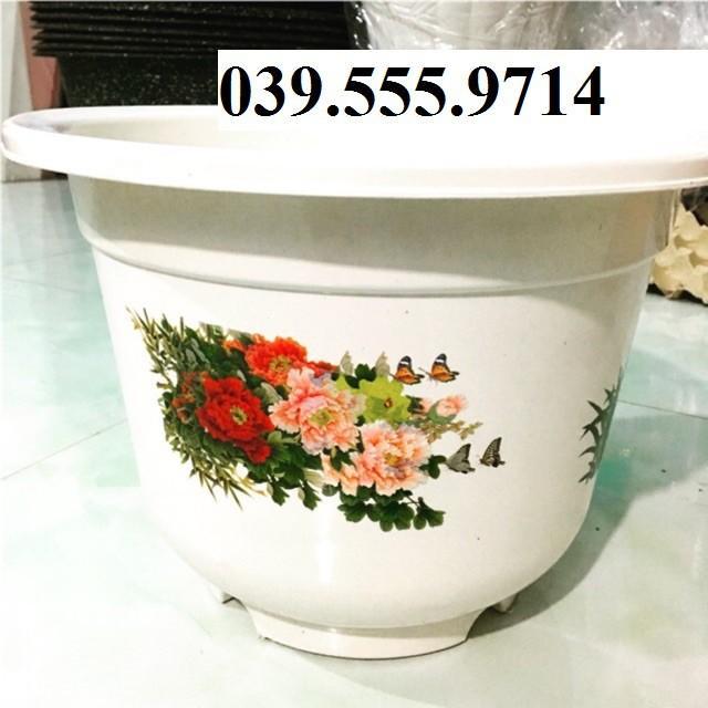 10 CHẬU BỐN MÙA A280 - CHẬU CHUYÊN TRỒNG HOA CÂY CẢNH, CHẤT LƯỢNG CAO, BỀN ĐẸP