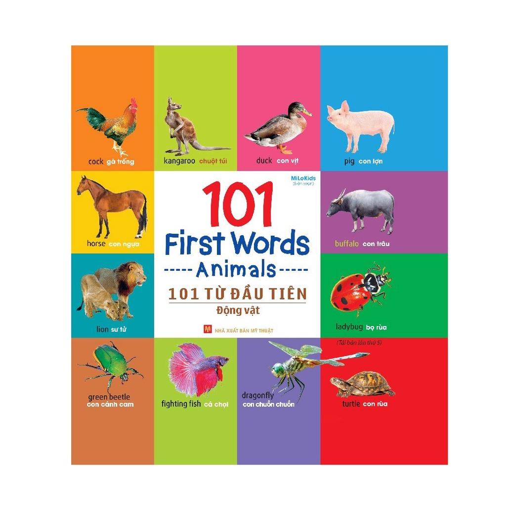 101 First Words - 101 Từ Đầu Tiên Về Động Vật - Bản Quyền