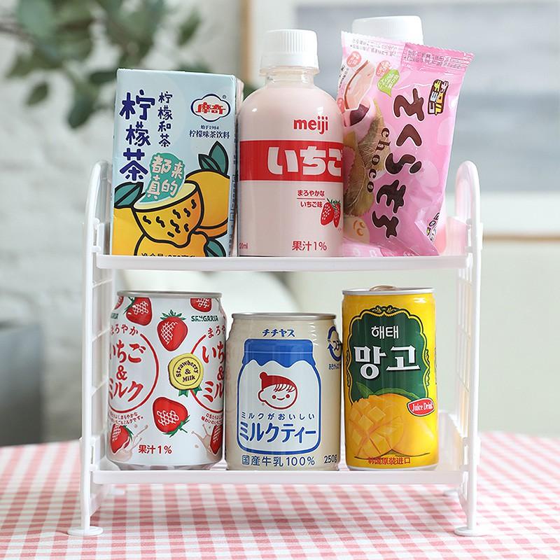 Kệ nhựa mini 2 tầng lắp ghép