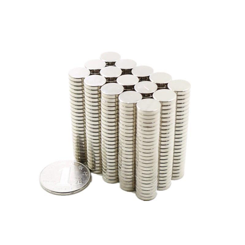Com bo 10 VIÊN Nam châm đất hiếm 12x1.5mm