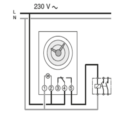 Timer 24h AH711 Analog 1 kênh