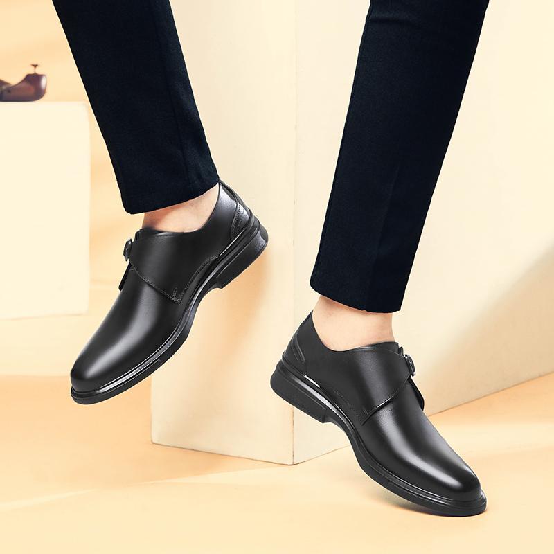 Giày da giá thấp nhất Giày đỏ lưới giá thấp nhất phù hợp nhất với giày đôi giày công sở
