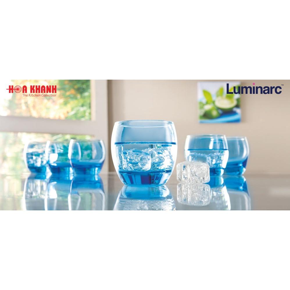 Ly Uống Nước Thủy Tinh Luminarc Salto Blue 320ML - J1584 -Bộ 6 ly