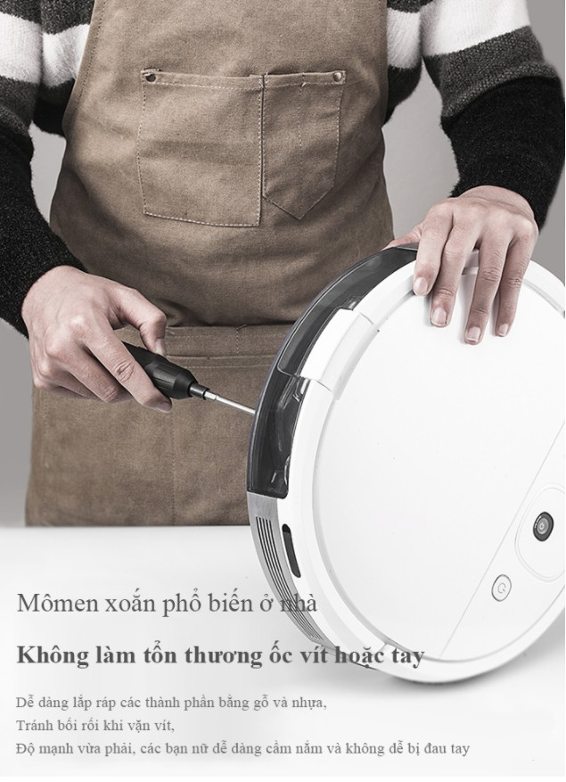 Bộ tuốc nơ vít không dây All in one Type-C Charing