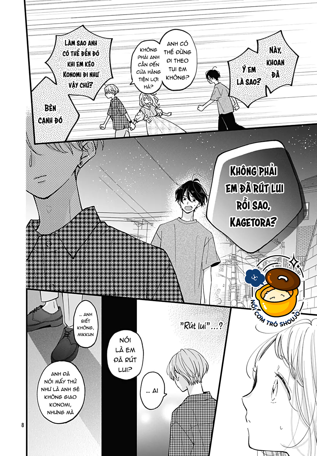 chuyện tình của ba người bạn thanh mai trúc mã chapter 12.1 8