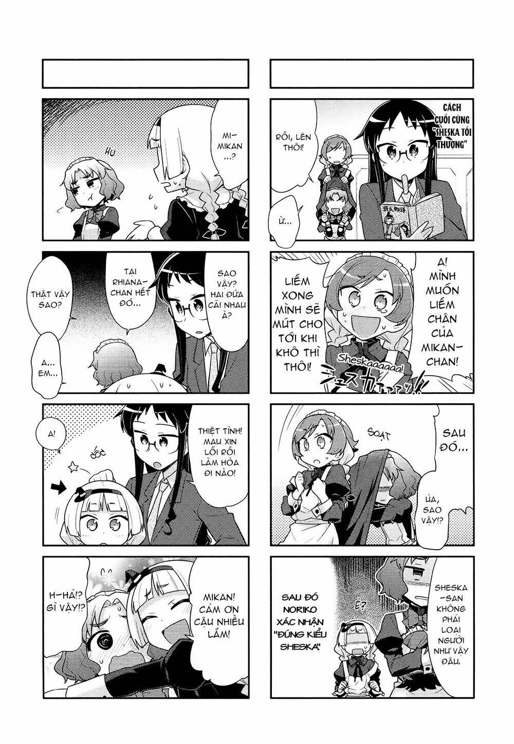 majyo to houki to kurobuchi megane chapter 27 7