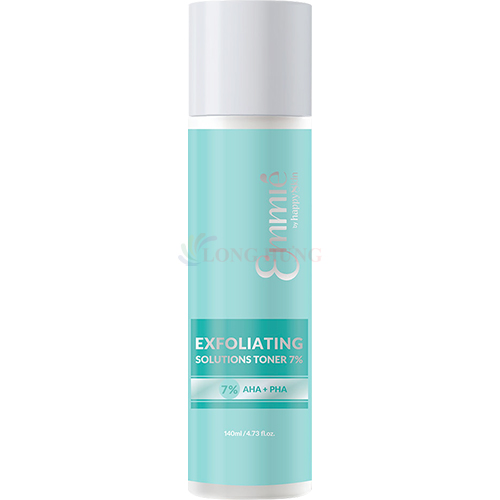 Dung dịch tẩy tế bào da chết Emmié By Happyskin Exfoliating Solutions Toner 7% AHA/BHA (140ml) - Hàng chính hãng
