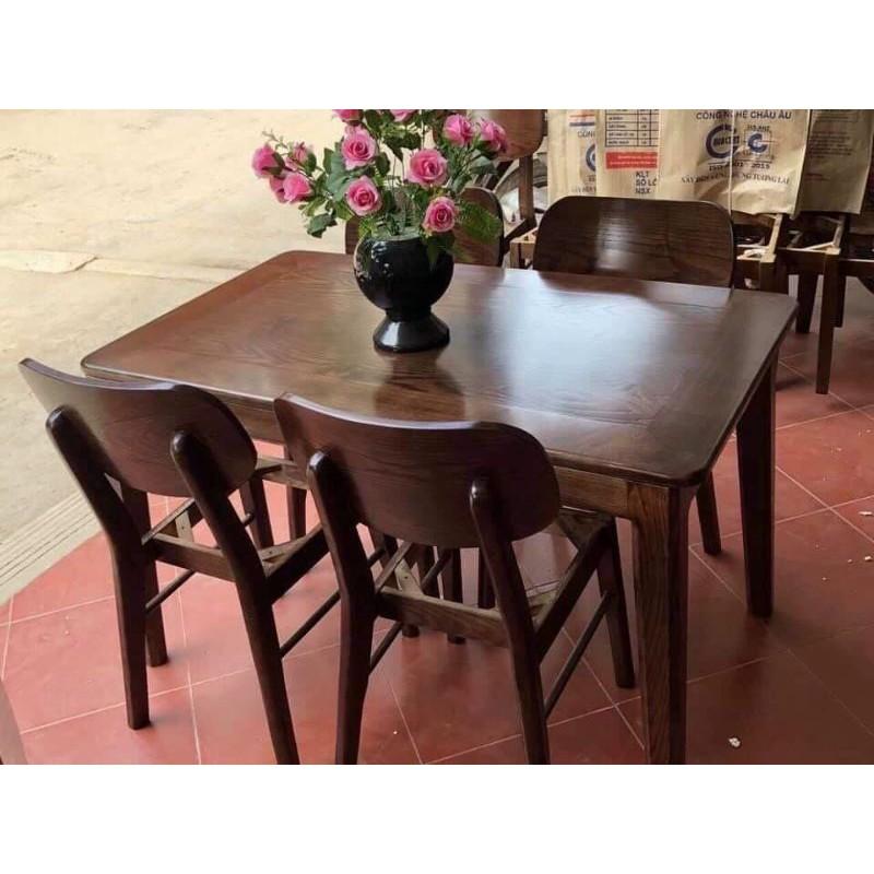 Bàn ăn gỗ tự nhiên . giá thật