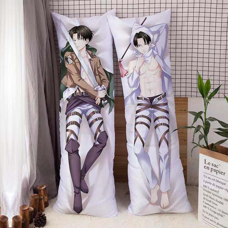 Tấn Công Titan Đệm Dakimakura Áo Gối Ôm Gối Cơ Thể Gợi Cảm Anime Nhật Bản Trò Chơi Bạn Trai Gối Otaku Gối