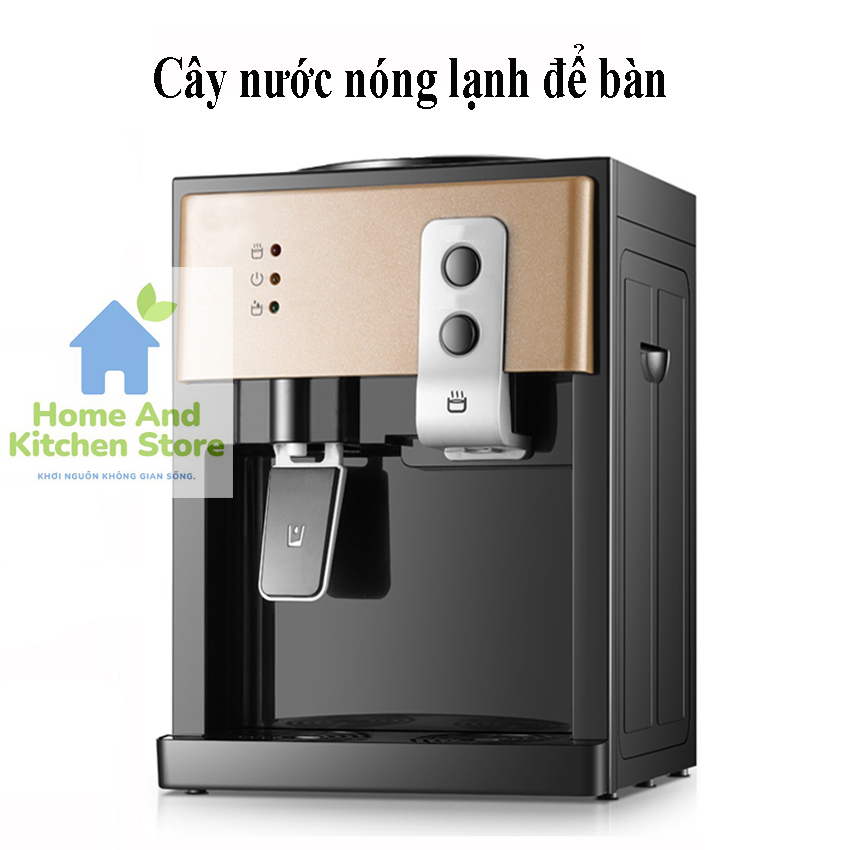 Cây nước nóng lạnh mini công suất 550w - cây nóng lạnh để bàn T-35 làm nước nóng - lạnh cực nhanh