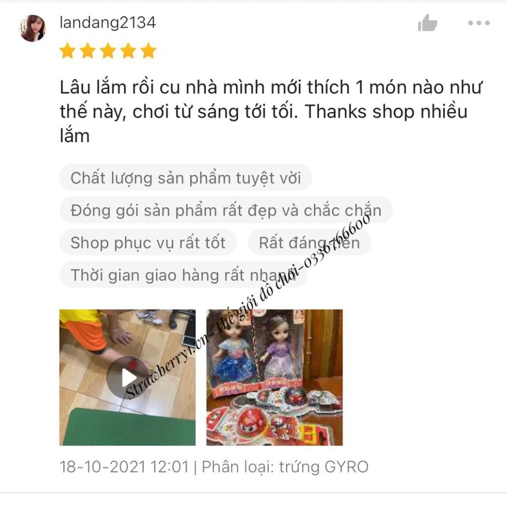 Đồ chơi trẻ em con quay Gyro, con quay vô cực hồi chuyển