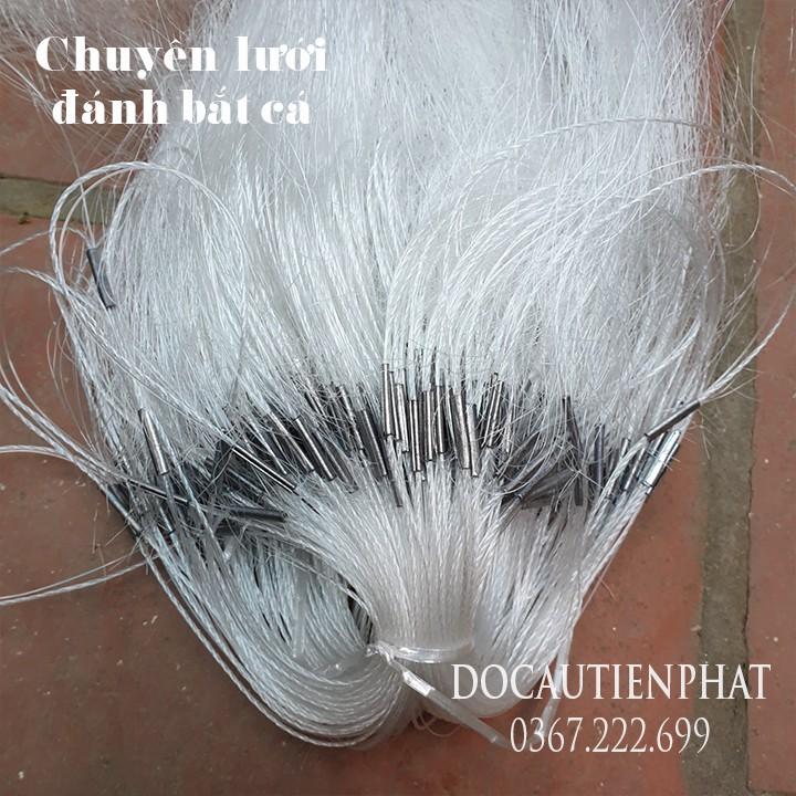 Lưới đánh cá 3 màn mắt 9cm cao 1m2 dài 65m sợi 15 chắc khỏe