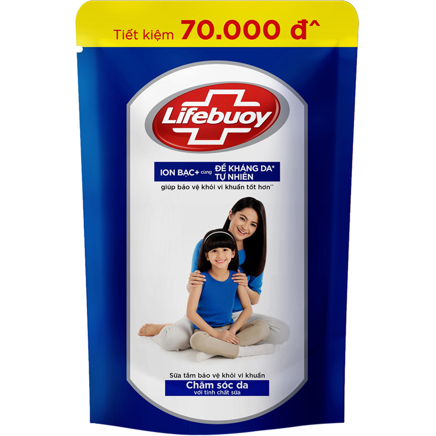 Sữa tắm Lifebuoy 850g Chăm sóc da dưỡng ẩm mềm mịn giúp bảo vệ khỏi 99.9% vi khuẩn và ngăn ngừa vi khuẩn lây lan trên da