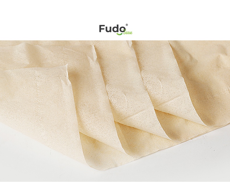 Giấy cuộn không lõi Fudo TISSUERolls từ sợi tre - Túi 12 cuộn