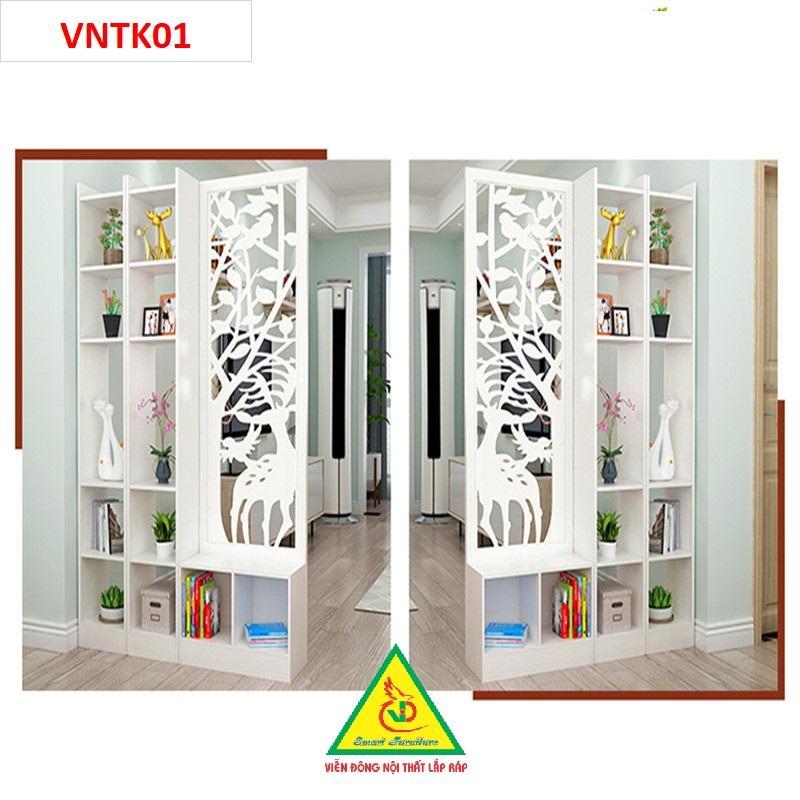 Vách ngăn tủ kệ VNTK01- Nội thất lắp ráp Viendong Adv