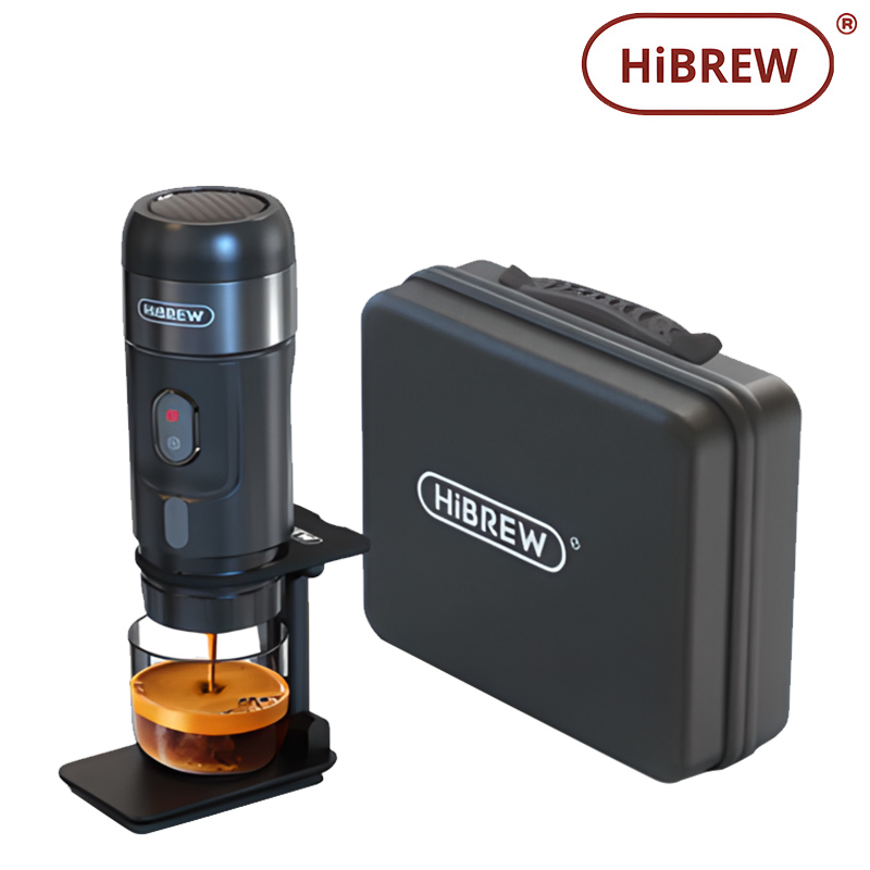 Máy pha cà phê cầm tay Espresso mini 3 trong 1, thương hiệu Mỹ HiBREW cao cấp H4A và H4B - HÀNG CHÍNH HÃNG