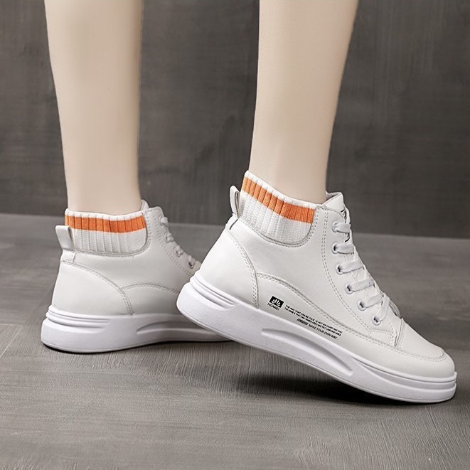 [giá sỉ-Hàng nhập] giày thể thao nữ cổ cao sneaker bo cổ hàng nhập cao cấp cực đẹp, cực hót