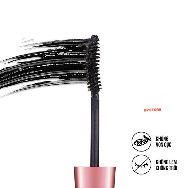 Mascara Dài Và Cong Mi, Thiết Kế Hồng Đen
