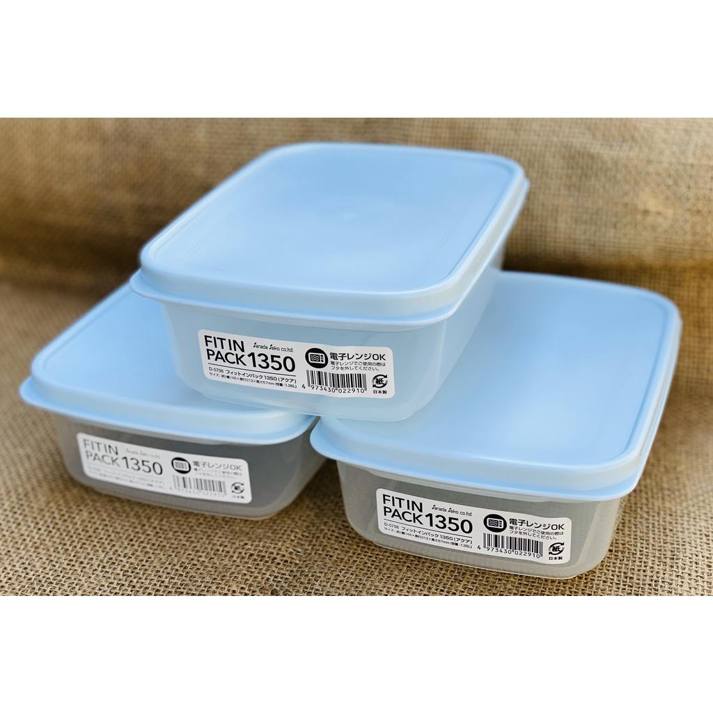 Bộ 11 hộp nhựa nắp dẻo 150ml ,300ml, 600ml, 900ml, 1350ml, 2200ml Fitin Pack