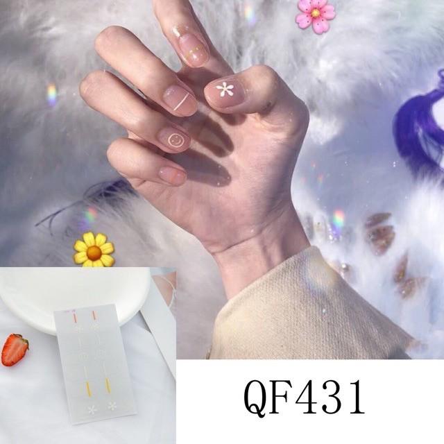 Set dán móng tay nails dán nghệ thuật nhiều màu - có ngay bộ móng đẹp trong 5 phút (Nail wraps / Nail stickers)