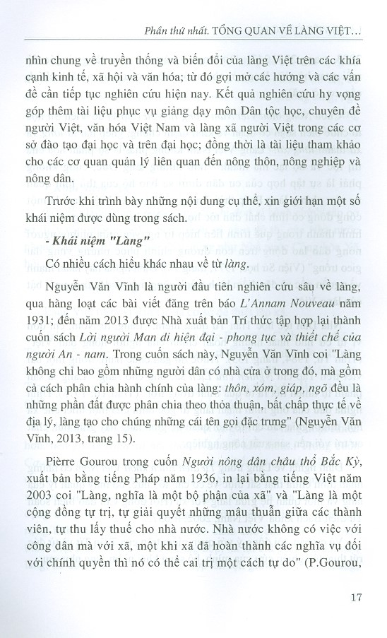 Làng Việt Ở Bắc Bộ - Truyền Thống Và Biến Đổi (Bìa cứng)