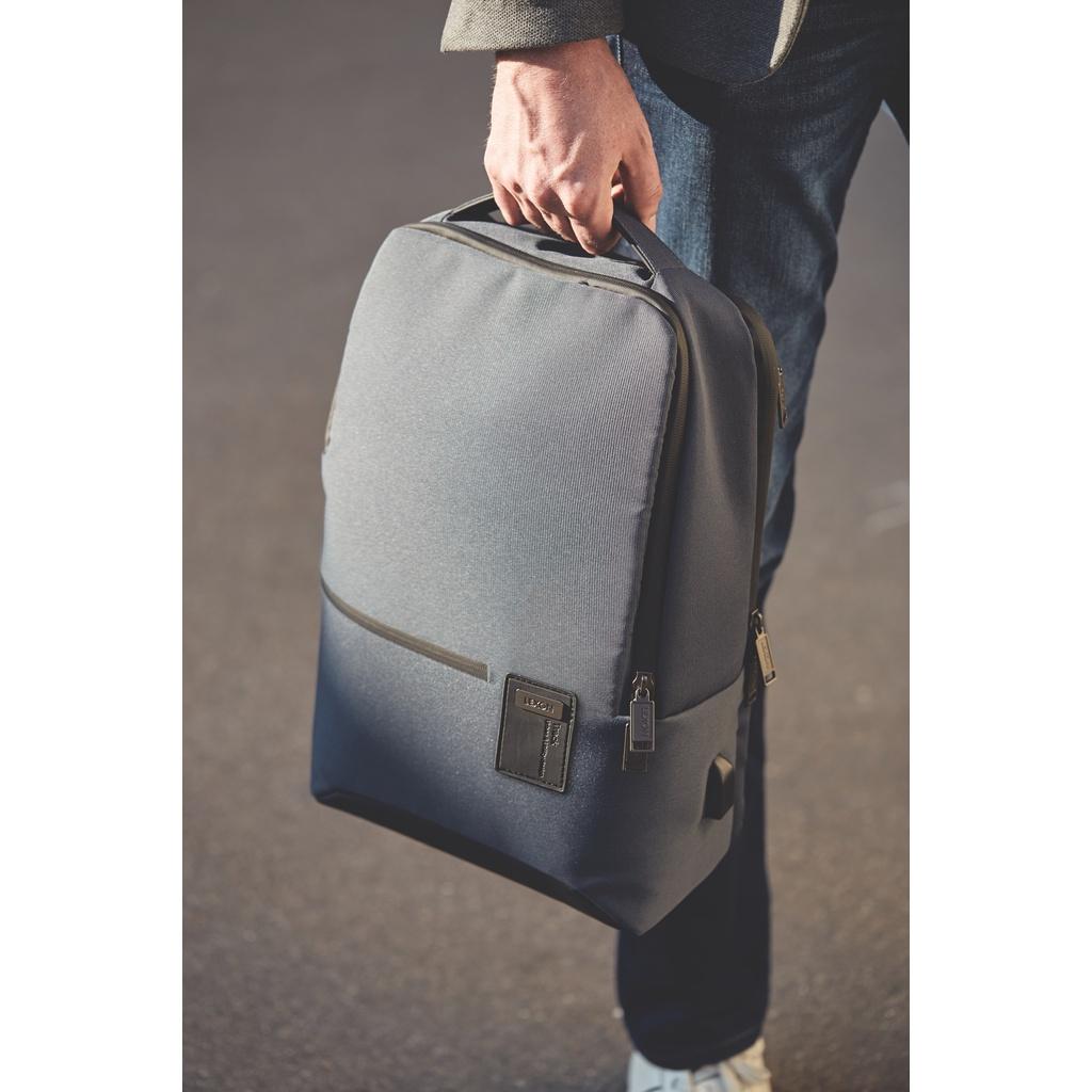 Balo Laptop LEXON size 14inch kèm cổng sạc USB - TRACK+ BACKPACK 14" - Hàng chính hãng