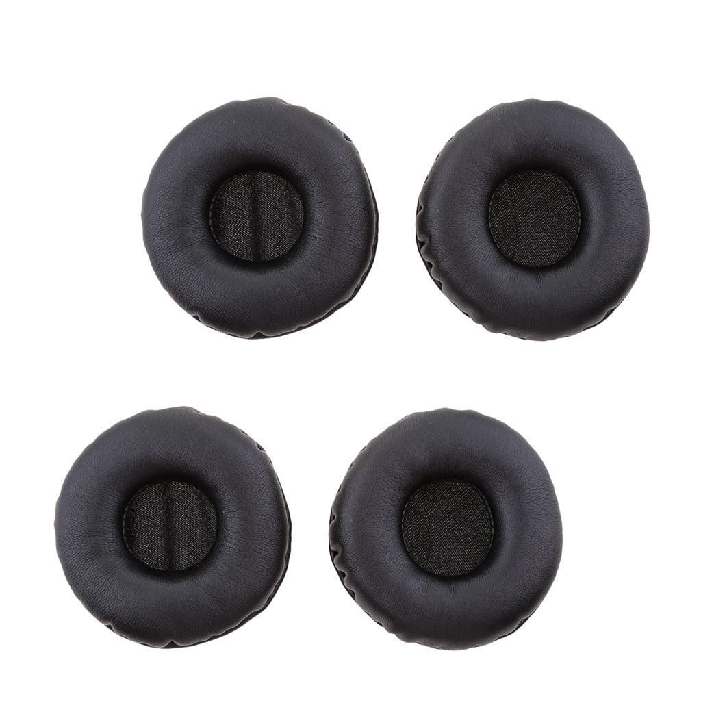 2 Pairs 70mm Replacement Ear Cushions Earpads Covers for Headphones