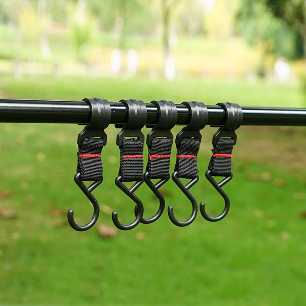 Giá đỡ bếp ngoài trời có móc treo và túi đựng tiện lợi