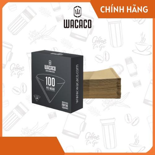 Giấy lọc cà phê Pour Over Wacaco V60 - hộp 100 tờ