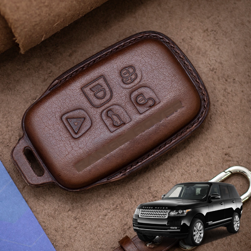 Bao Da Chìa Khóa ô tô LAND ROVER RANGE ROVER | Bọc chìa khóa ô tô da thật khâu tay