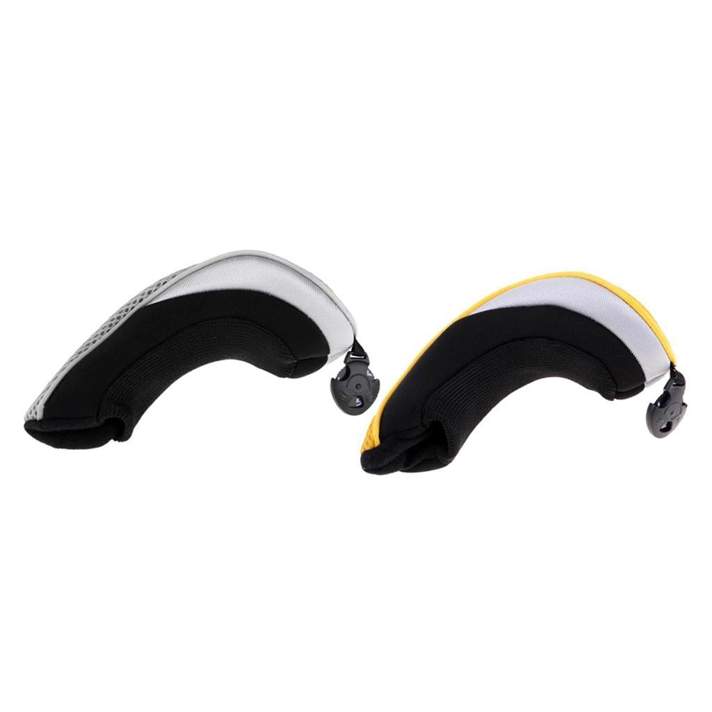 2Pack Portable Mesh Golf Hybrid UT Club Headcover Head Cover W/ No. Tag