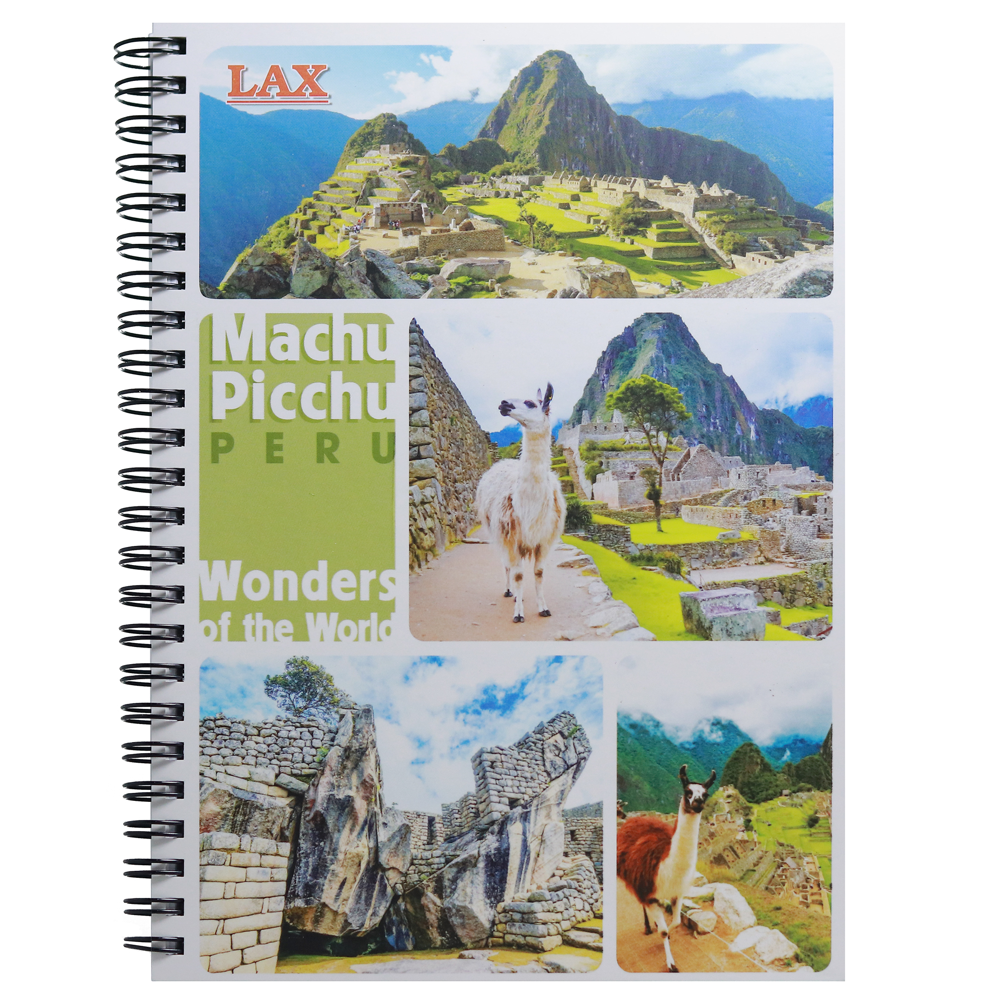 Sổ Lò Xo A5 200 Trang Kẻ Ngang - 7 Kỳ Quan Thế Giới Mới 2021
