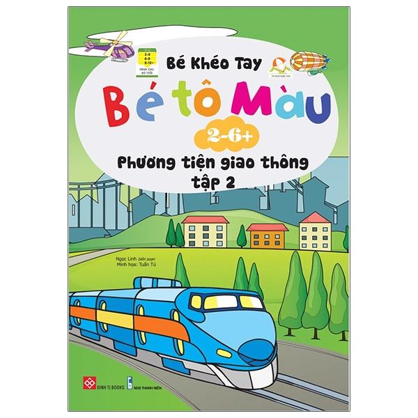 Bé Khéo Tay - Bé Tô Màu - Các Phương Tiện Giao Thông