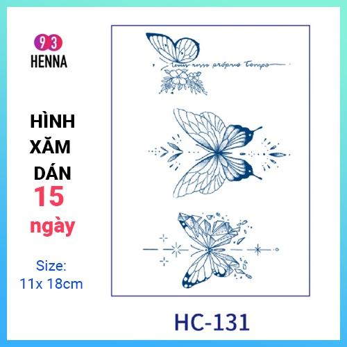 Hình Xăm Dán Tạm Thời Thảo Dược 15 Ngày mã HC131