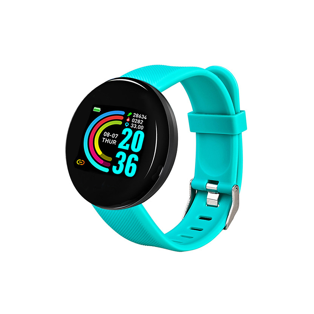 Đồng Hồ Thông Minh Đeo Tay D18 Màn Hình Cảm Ứng Màu HD 1,3 Inch HD Đo Nhịp Tim / Huyết Áp / Thông Báo Nhắc Nhở