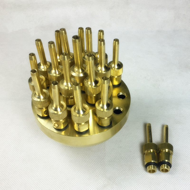 Đầu phun nước hình bông hoa 17 tia phi 48mm