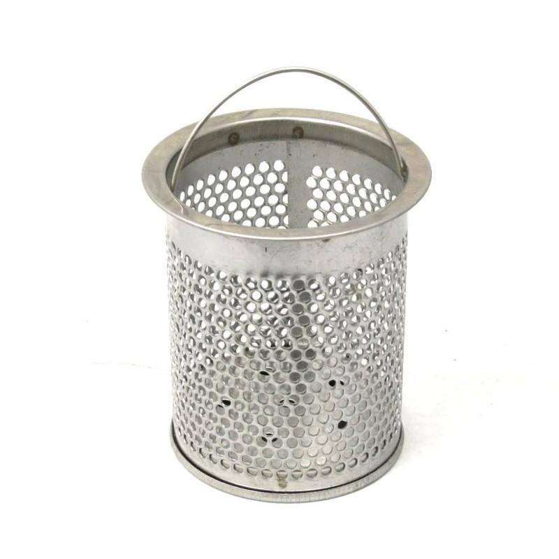 Combo Rọ Lọc Rác + Nắp đậy Bồn Rửa Bát bằng Inox 304 dày đẹp màu Trắng Bạc