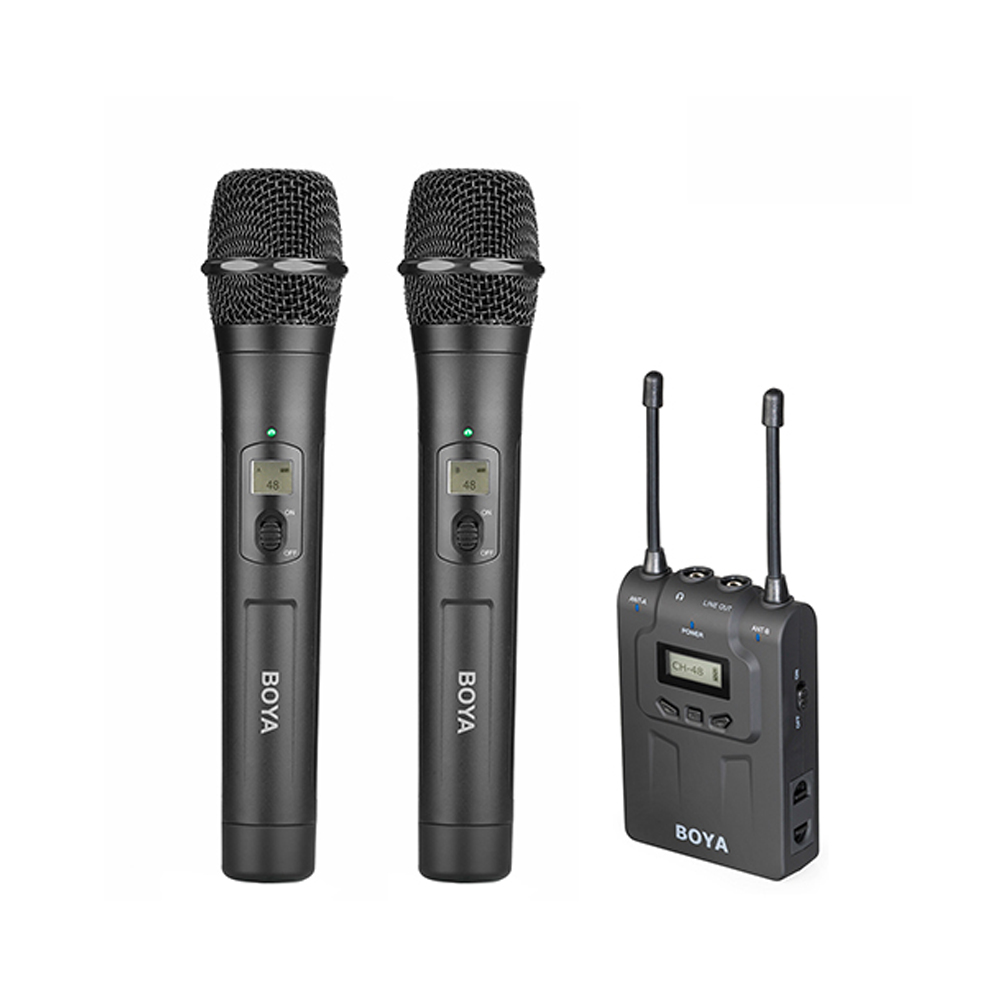 Phụ Kiện Âm Thanh Chuyên Nghiệp BOYA Wireless Microphone System BY-WHM8 Pro - Hàng Chính Hãng