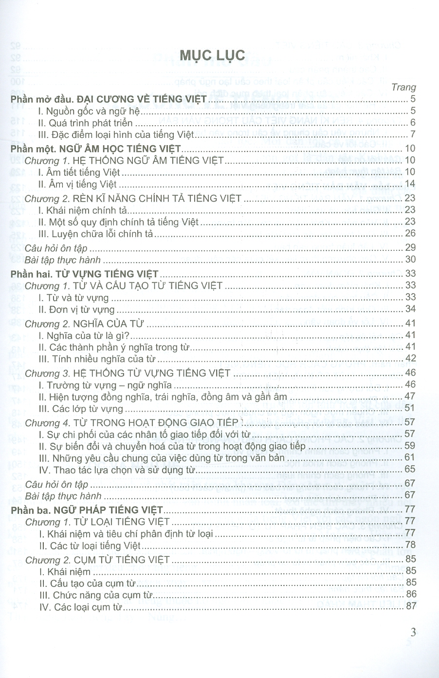 Giáo Trình Tiếng Việt Và Tiếng Việt Thực Hành