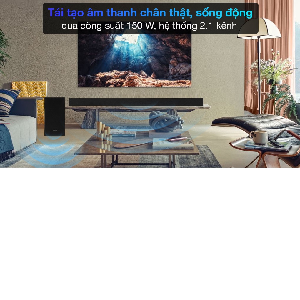 Loa Soundbar Samsung HW-T420/XV - Hàng chính hãng - Giao tại Hà Nội và 1 số tỉnh toàn quốc