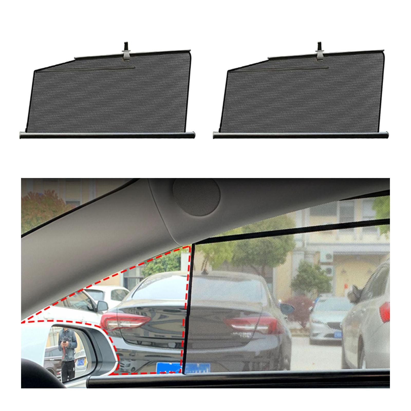 2x Car Window Curtains for  Sun Shade
