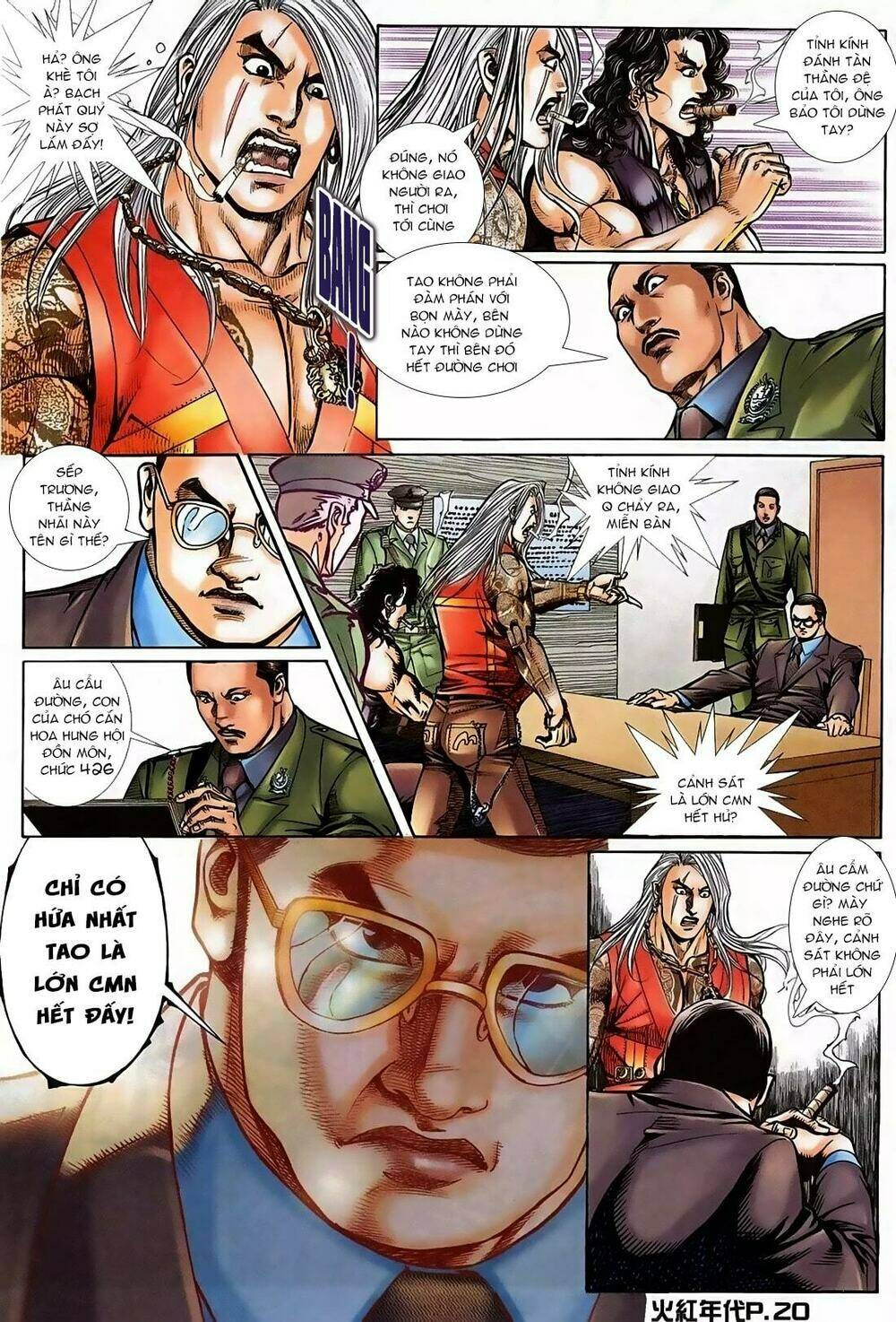 hỏa hồng niên đại hắc cốt đường chapter 122 19