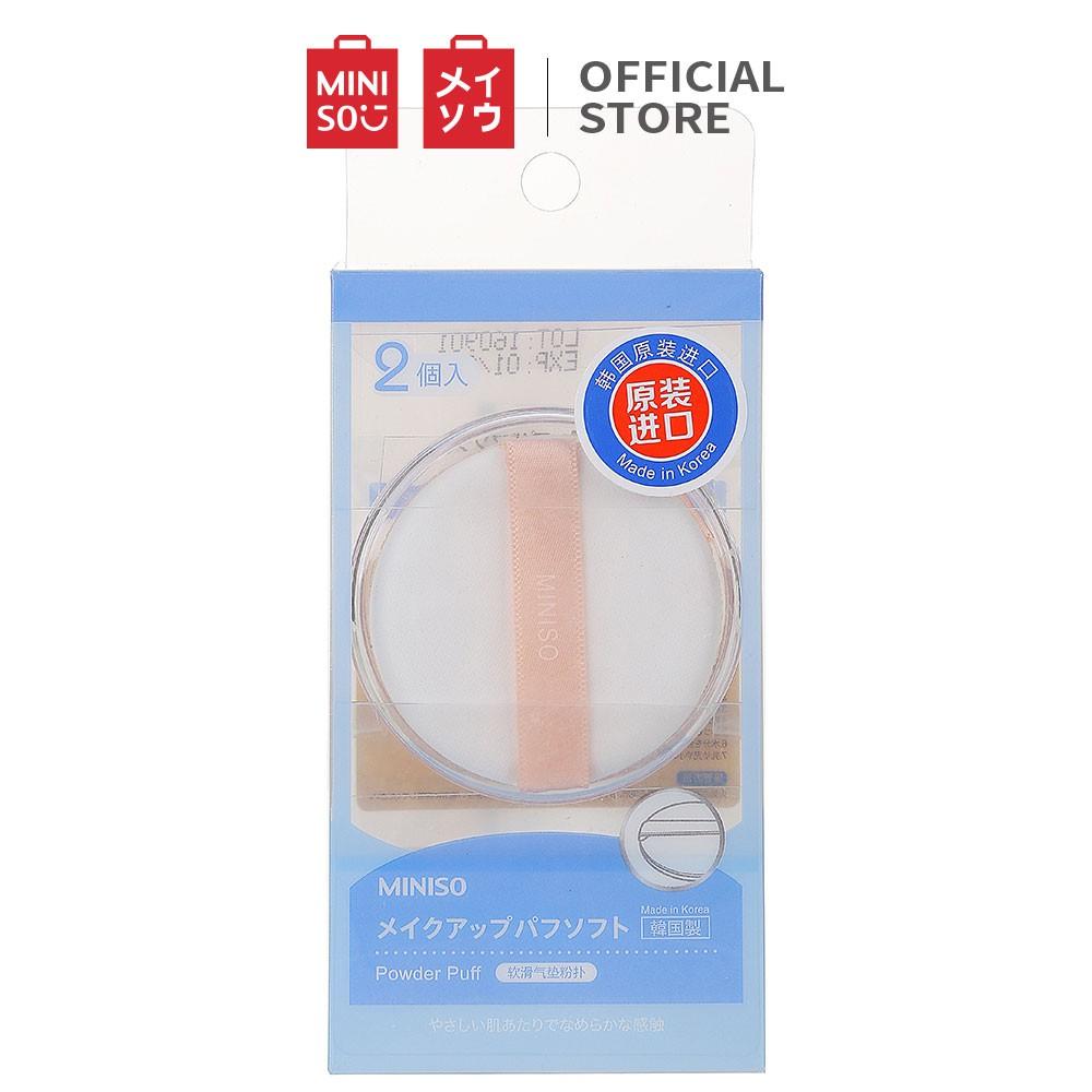 Bông phấn trang điểm Miniso